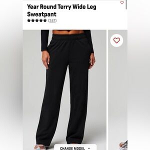Fabletics Wide Leg Sweatpants